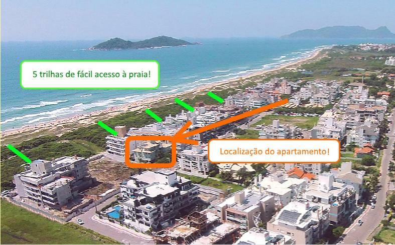 Apartamento TOP no Novo Campeche, completo, luminoso, a 50 m da praia Florianopolis Exterior foto